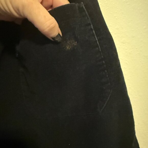 VTG Riggers Hawaii Men's Corduroy Board Shorts Baggies in Black Size M - Picture 4 of 5